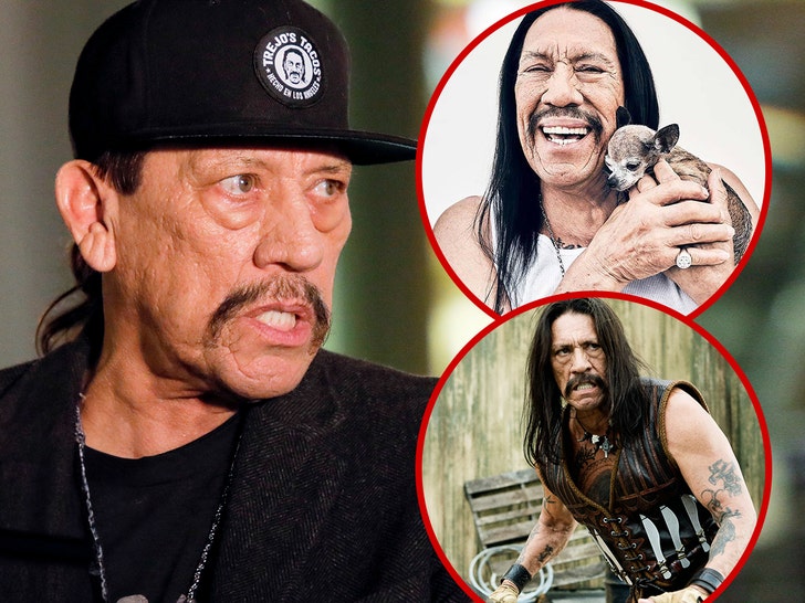 Danny Trejo dog machete