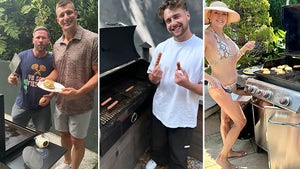 Celebrities Grilling -- Sizzlin' Stars!