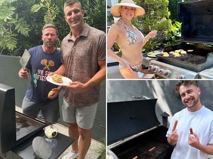 Celebrities Grilling -- Sizzlin' Stars!