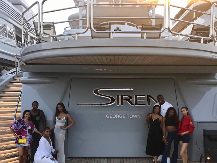 Magic Johnson's Family Vacation -- Yachts of Fun!